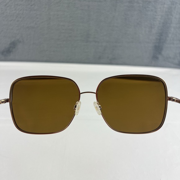 Maui Jim Gold Metal Frame Sunglasses with Brown Lenses - Picture 12 of 16